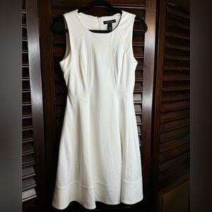 White House Black Market Sleeveless A-Line Mini Dress